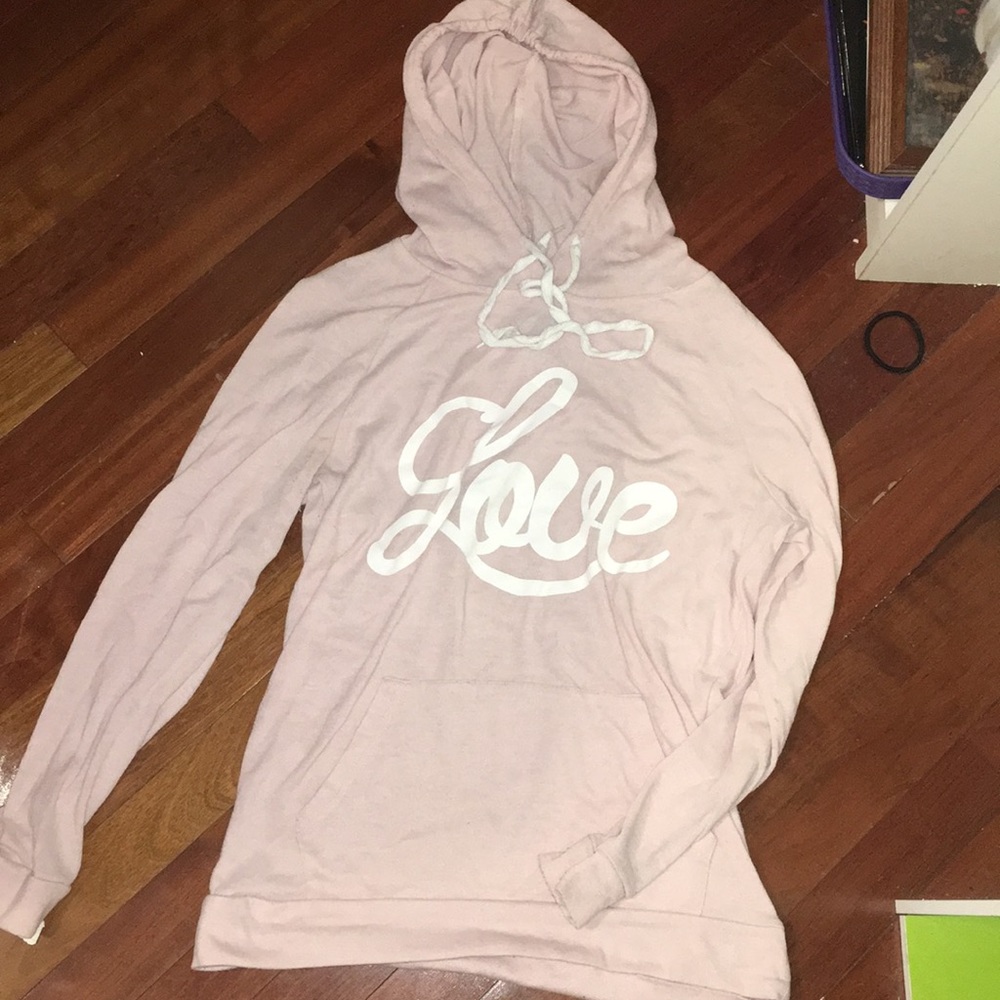 Pink LOVE hoodie